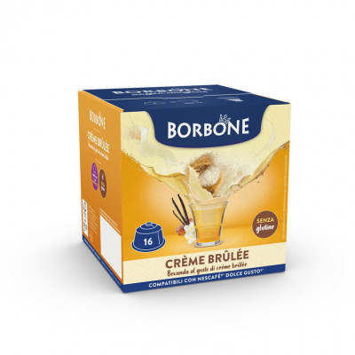 Crème Brulée - Capsule Compatibili Dolce Gusto - Caffè Borbone