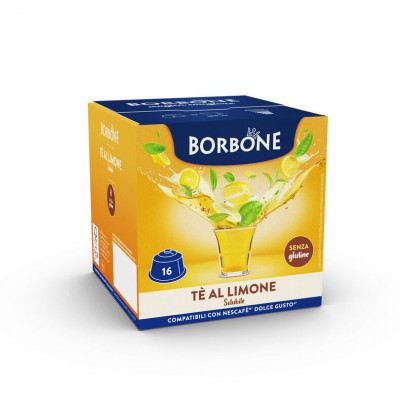 THE AL LIMONE - Capsule Compatibili Dolce Gusto - Caffè Borbone