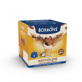 NOCCIOLONE - CAPSULE COMPATIBILI DOLCE GUSTO - CAFFÈ BORBONE NOCCIOLONE - CAPSULE COMPATIBILI DOLCE GUSTO - CAFFÈ BORBONE