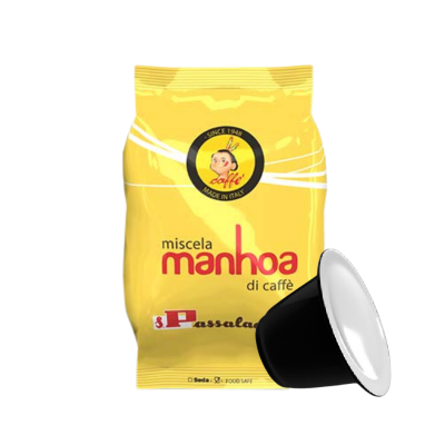 Miscela Manhoa - Nespresso Capsule Compatibili - Caffè Passalacqua