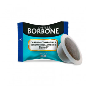 Miscela BLU - Bialetti Capsule -  Caffè Borbone Miscela BLU - Bialetti Capsule -  Caffè Borbone