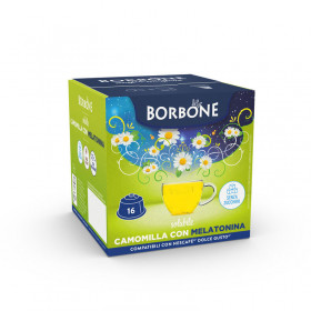 CAMOMILLA E MELATONINA - Capsule Compatibili Dolce Gusto - Caffè Borbone CAMOMILLA E MELATONINA - Capsule Compatibili Dolce Gusto - Caffè Borbone