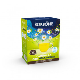 CAMOMILLA E MELATONINA  - Capsule Compatibili A Modo Mio - Caffè Borbone CAMOMILLA E MELATONINA  - Capsule Compatibili A Modo Mio - Caffè Borbone