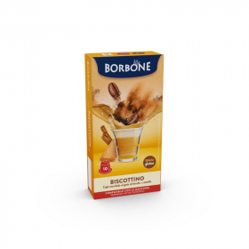BISCOTTINO - Capsule compatibili Nespresso - Caffè Borbone BISCOTTINO - Capsule compatibili Nespresso - Caffè Borbone