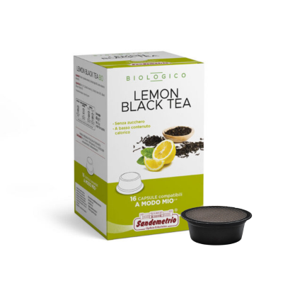 LEMON BLACK TEA - Capsule Compatibili A Modo Mio - Sandemetrio