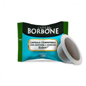Miscela DEK - Bialetti Capsule - Caffè Borbone Miscela DEK - Bialetti Capsule - Caffè Borbone