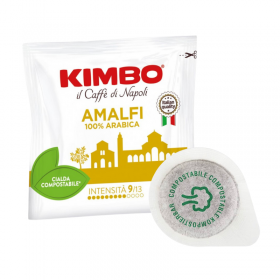 Miscela Amalfi - Cialde Compostabili Filtrocarta ESE 44mm - Caffè Kimbo Miscela Amalfi - Cialde Compostabili Filtrocarta ESE 44mm - Caffè Kimbo