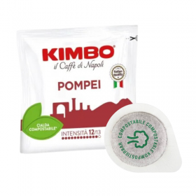Miscela Pompei - Cialde Compostabili Filtrocarta ESE 44mm - Caffè Kimbo