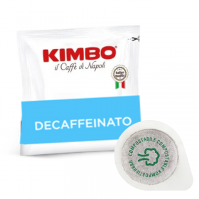 Espresso Decaffeinato - Cialde Compostabili Filtrocarta ESE 44mm - Caffè Kimbo Espresso Decaffeinato - Cialde Compostabili Filtrocarta ESE 44mm - Caffè Kimbo