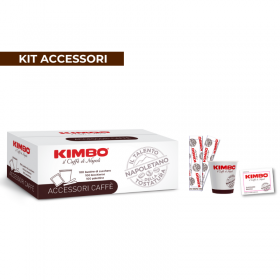 Kit Accessori da 100 - Caffè KIMBO Kit Accessori da 100 - Caffè KIMBO
