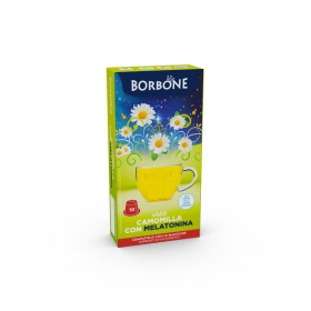CAMOMILLA E MELATONINA - Capsule Compatibili Nespresso - Caffè Borbone CAMOMILLA E MELATONINA - Capsule Compatibili Nespresso - Caffè Borbone