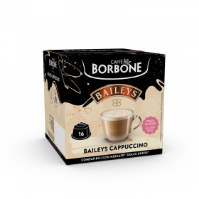 Bevanda al BAILEYS CAPPUCCINO  - Capsule Compatibili Dolce Gusto - Caffè Borbone Bevanda al BAILEYS CAPPUCCINO  - Capsule Compatibili Dolce Gusto - Caffè Borbone