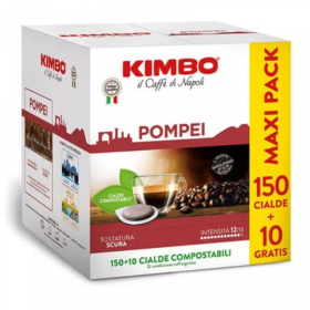 Miscela Pompei - Cialde Compostabili Filtrocarta ESE 44mm - Caffè Kimbo Miscela Pompei - Cialde Compostabili Filtrocarta ESE 44mm - Caffè Kimbo