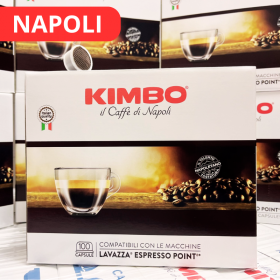 Miscela Napoli - Espresso Point Capsule Compatibili - Caffè Kimbo Miscela Napoli - Espresso Point Capsule Compatibili - Caffè Kimbo