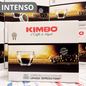 Miscela Intenso - Espresso Point Capsule Compatibili - Caffè Kimbo Miscela Intenso - Espresso Point Capsule Compatibili - Caffè Kimbo