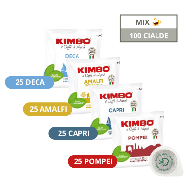KIT Degustazione - Cialde Filtrocarta ESE 44mm - Caffè Kimbo