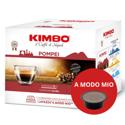 MISCELA POMPEI - A MODO MIO CAPSULE COMPATIBILI - CAFFÈ KIMBO
