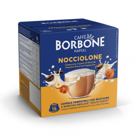 NOCCIOLONE - CAPSULE COMPATIBILI DOLCE GUSTO - CAFFÈ BORBONE