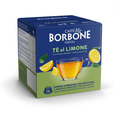 THE AL LIMONE - Capsule Compatibili Dolce Gusto - Caffè Borbone