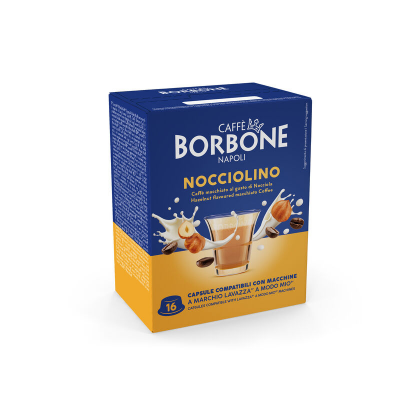 NOCCIOLINO - Capsule Compatibili A Modo Mio - Caffè Borbone