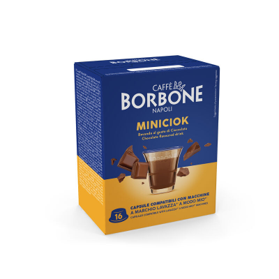 MINICIOK - Capsule compatibili A Modo Mio - Caffè Borbone