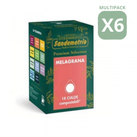 INFUSO MELAGRANA  - Cialde Filtrocarta ESE 44mm - Sandemetrio