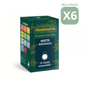 NOTTE BIO - Cialde Filtrocarta ESE 44mm - Sandemetrio