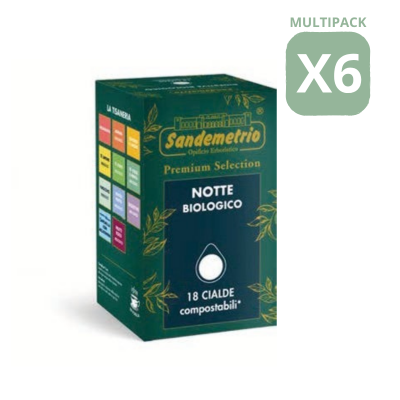 NOTTE BIO - Cialde Filtrocarta ESE 44mm - Sandemetrio