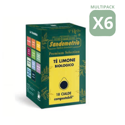 TÈ LIMONE BIO - Cialde Filtrocarta ESE 44mm - Sandemetrio