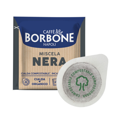 Miscela NERA - Cialde ESE 44mm Compostabili - Caffè Borbone