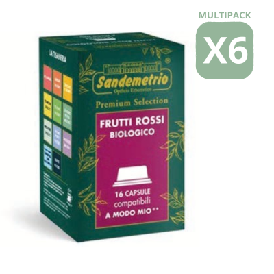FRUTTI ROSSI - Capsule Compatibili A Modo Mio - Sandemetrio