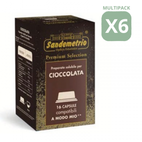 CIOCCOLATA - Capsule Compatibili A Modo Mio - Sandemetrio