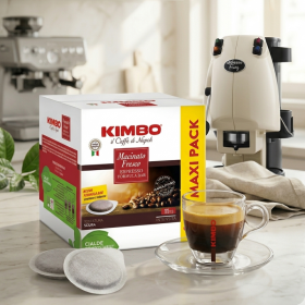 Macinato Fresco - Cialde Compostabili Filtrocarta ESE 44mm - Caffè Kimbo