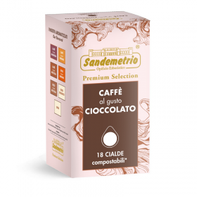 CAFFÉ AL GUSTO CIOCCOLATO - Cialde Filtrocarta ESE 44mm - Sandemetrio