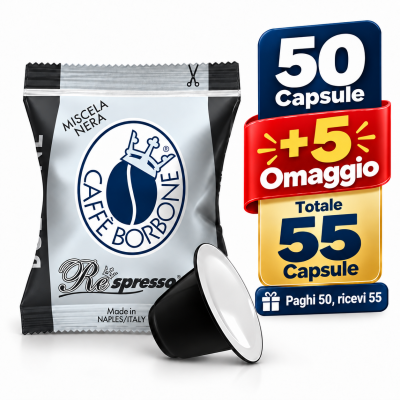 Miscela NERA - Nespresso Capsule - Respresso - Caffè Borbone
