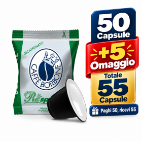 Miscela DEK - Nespresso Capsule - Respresso - Caffè Borbone