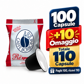 Miscela ROSSA - Nespresso Capsule - Respresso - Caffè Borbone