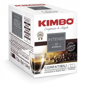 Miscela INTENSO - A Modo Mio Capsule Compatibili - Caffè Kimbo