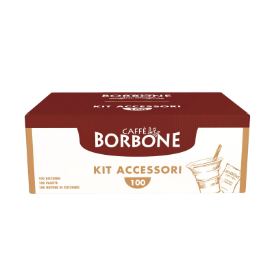 Kit da 100 - Accessori per Caffè Borbone