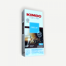 Miscela DECAFFEINATO - Capsule Compatibili Nespresso - Caffè Kimbo