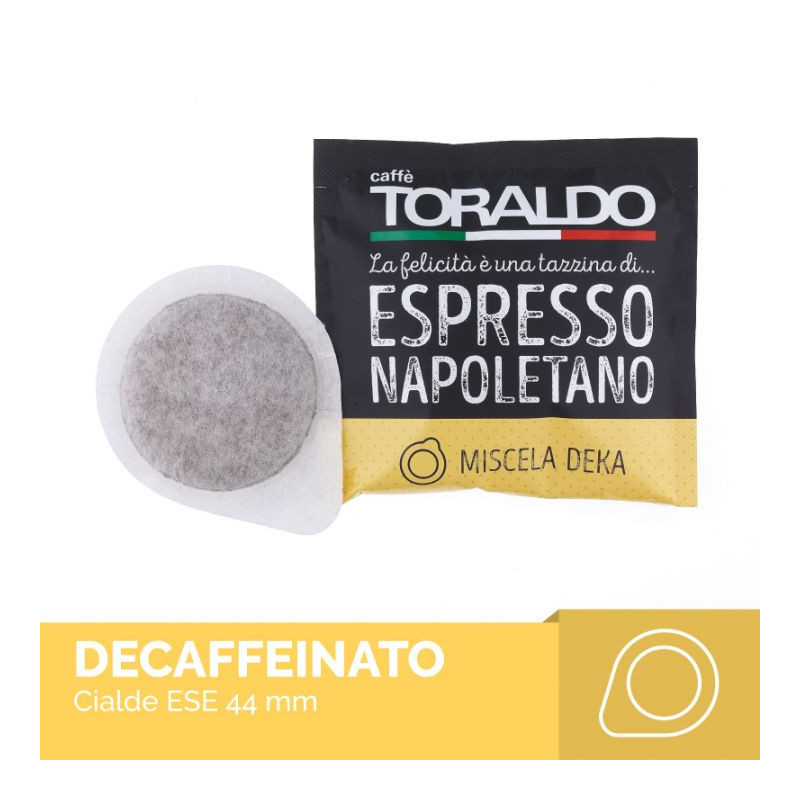 Decaffeinato - Cialde ESE 44 mm - Caffè Toraldo Cialde 150 Cialde