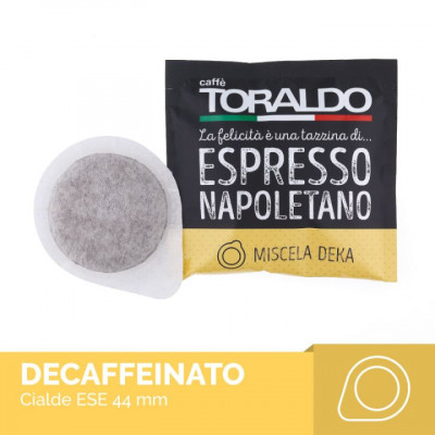Decaffeinato - Cialde ESE 44 mm - Caffè Toraldo